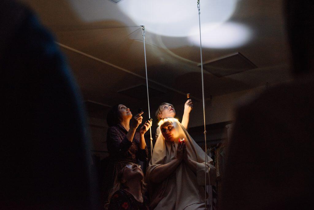 Спектакль «Надо родить?!». Фото: сайт Центра творческих проектов «Инклюзион»