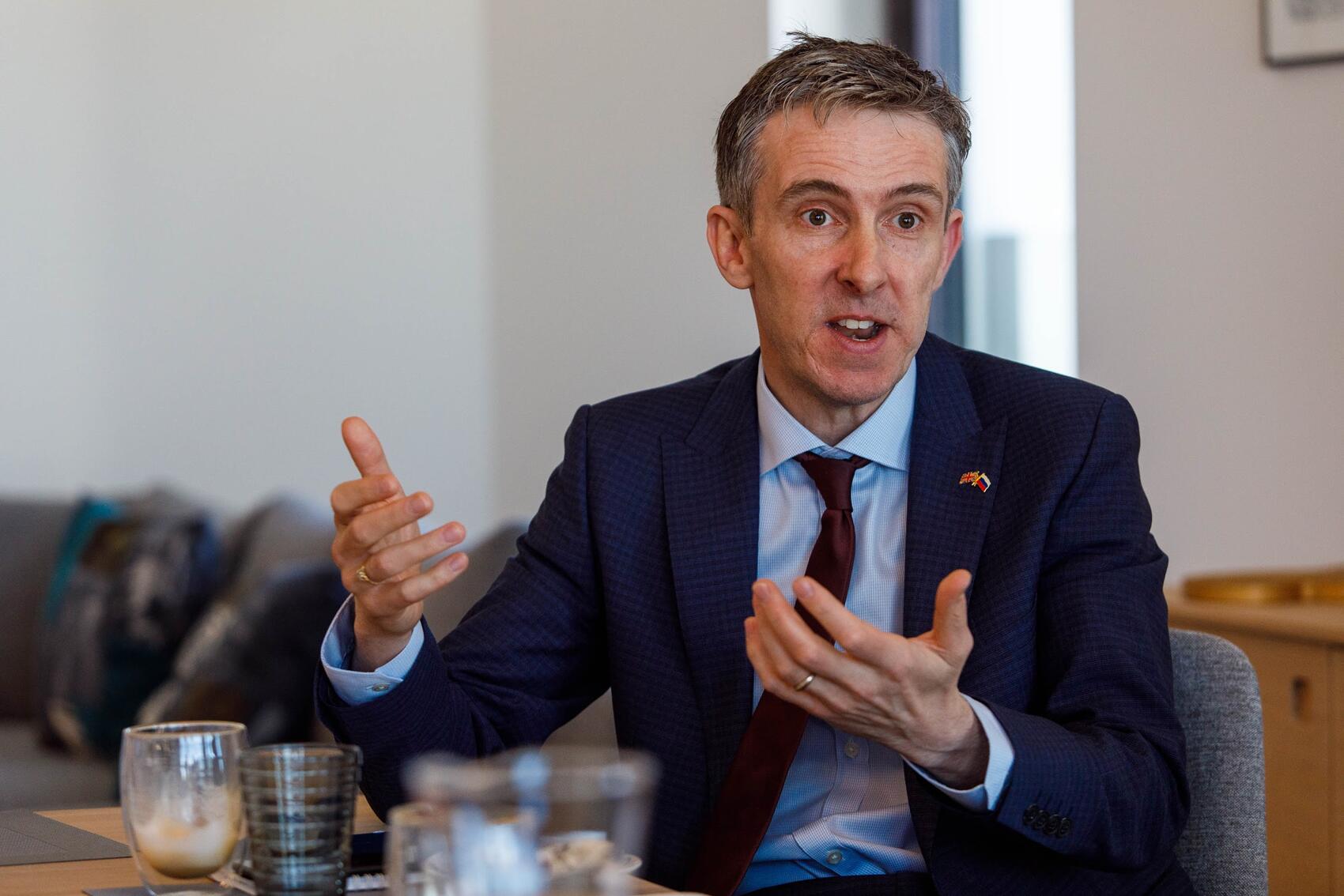 Генеральный консул Великобритании в Екатеринбурге Ричард Дьюэлл. Фото: Марина Молдавская / It's My City