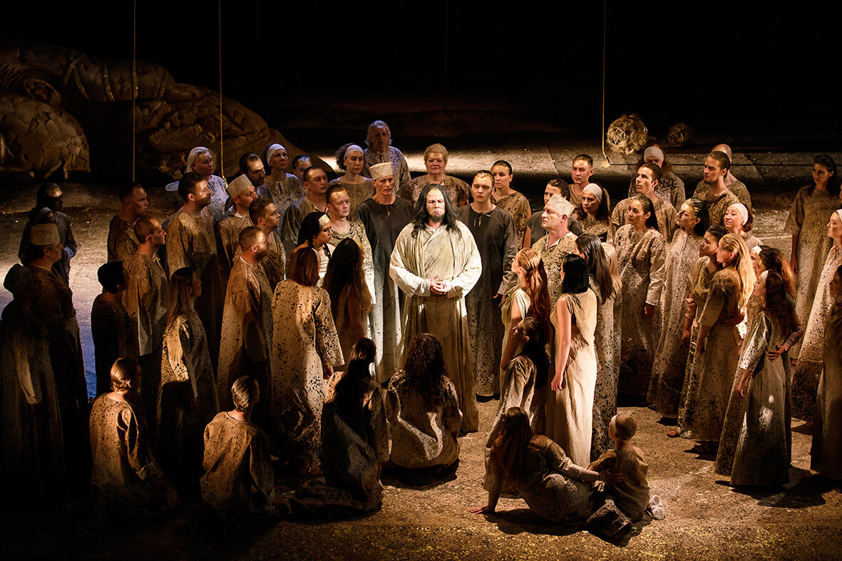 Была дискуссия сделать гимном Италии хор. Фото: «Урал Опера Балет»