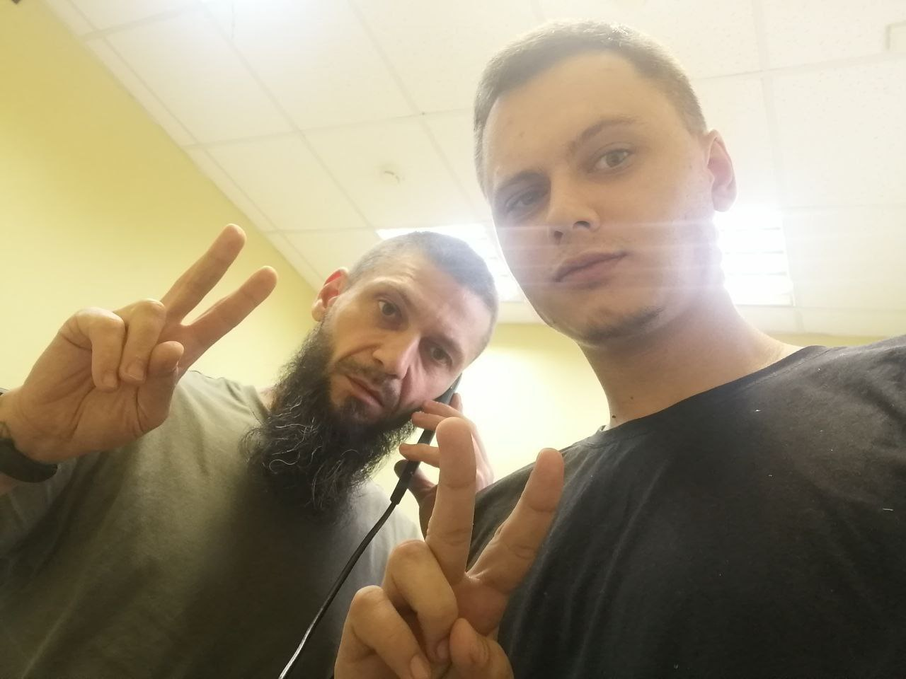 Дмитрий Чебанов (слева), администратор телеграм-канала «Что делать»