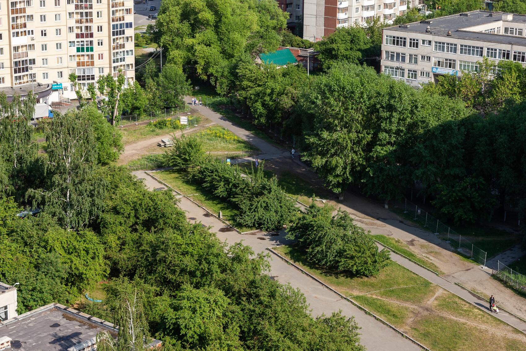 Часть сквера у детского сада №248. Фото: Игорь Брук / It's My City