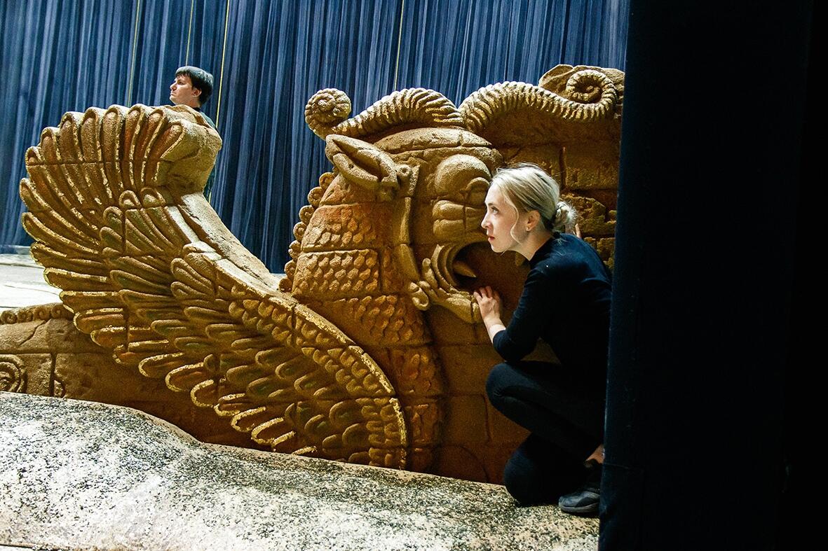 Репетиция оперы «Набукко». Фото: Ольга Керелюк для театра «Урал Опера Балет»