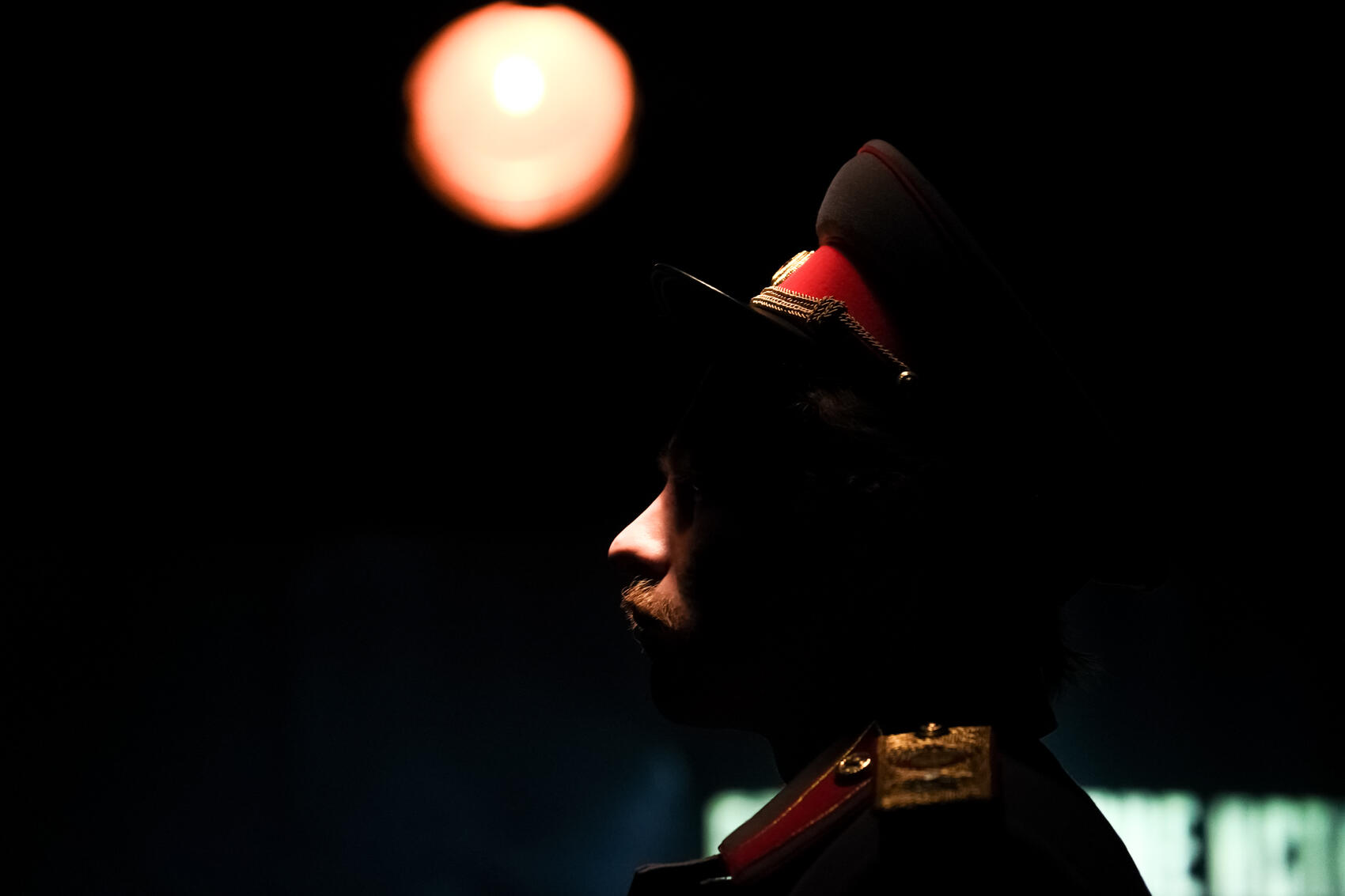 Григорий Ильин в спектакле «Коба». Фото: It's My City