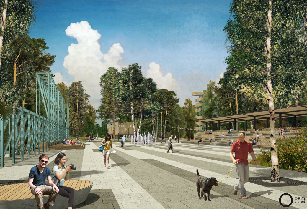 Летний парк «Уралмаш». Фото: пресс-служба администрации Екатеринбурга