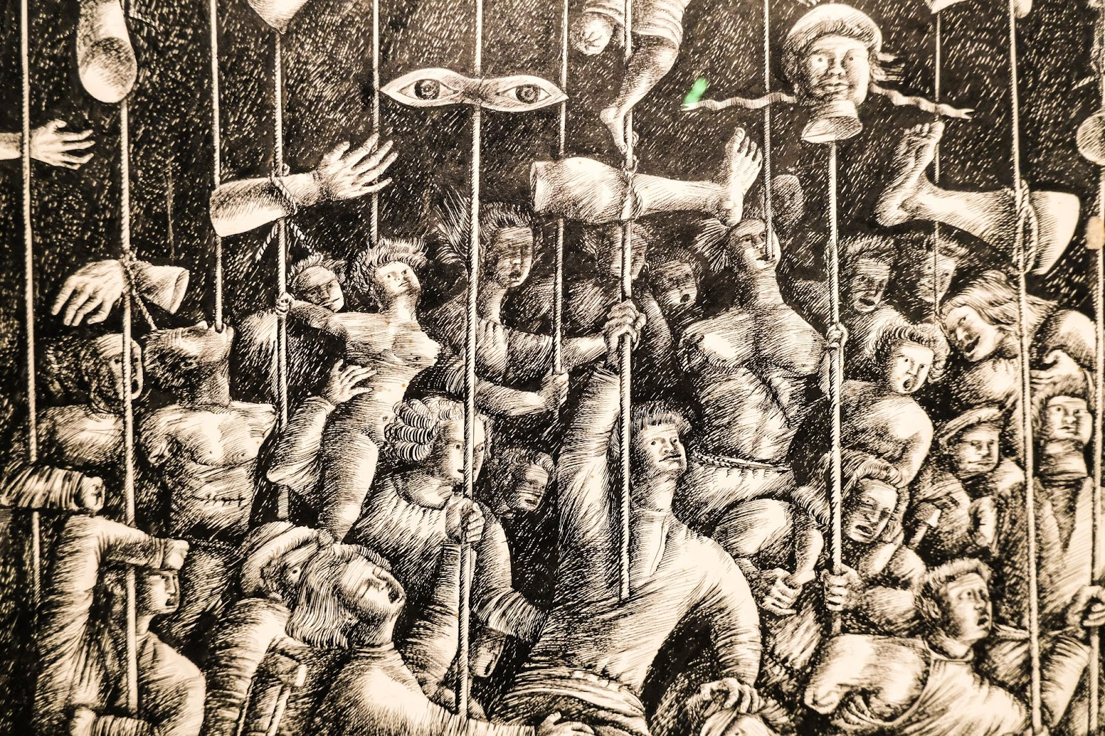 «Демонстрация инвалидов» Александр Тышлер