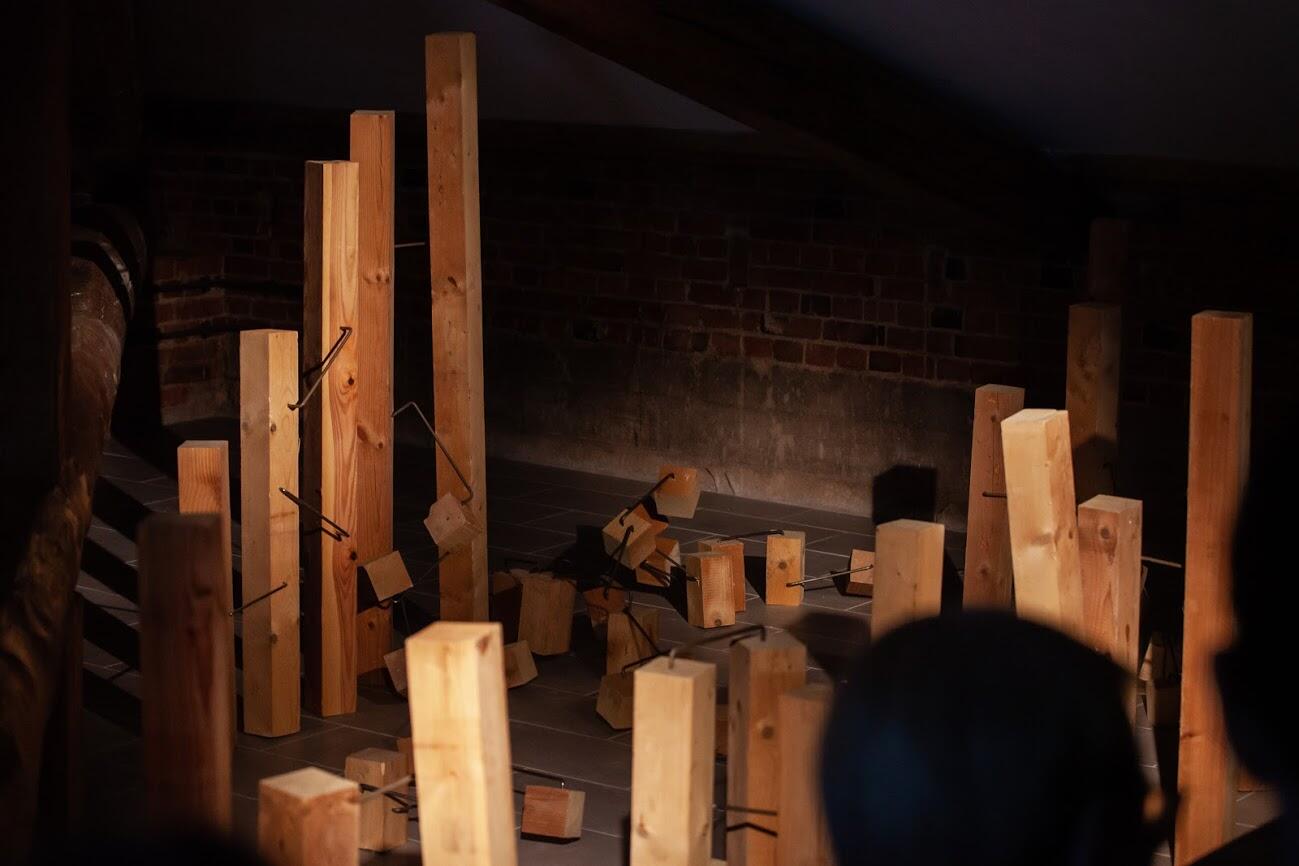 Работа Елены Слобцевой «Городки». Фото: Игорь Брук / It's My City