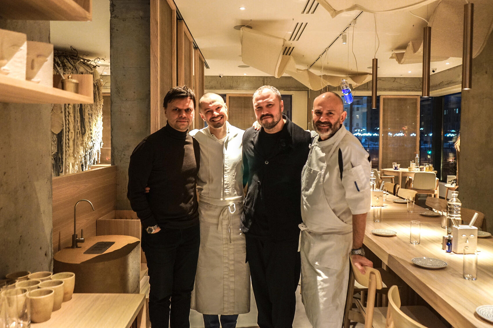 Александр Сысоев, Вадим Борисихин, Ярослав Борисихин и Глен Баллис. Фото: Арина Томашова / It's My City