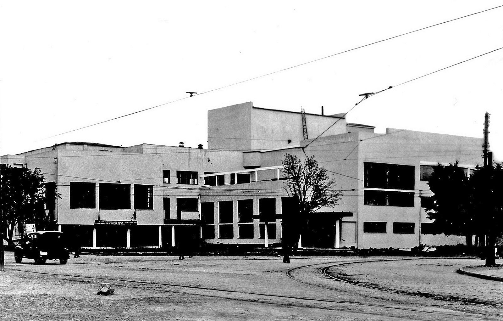 Клуб строителей, начало 1940-х годов