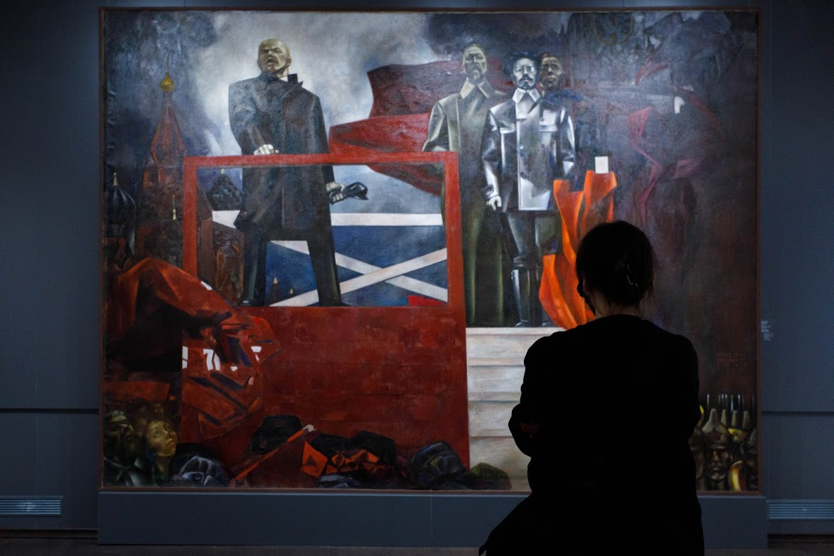 Работа Брусиловского и Мосина «1918». Фото: It’s My City