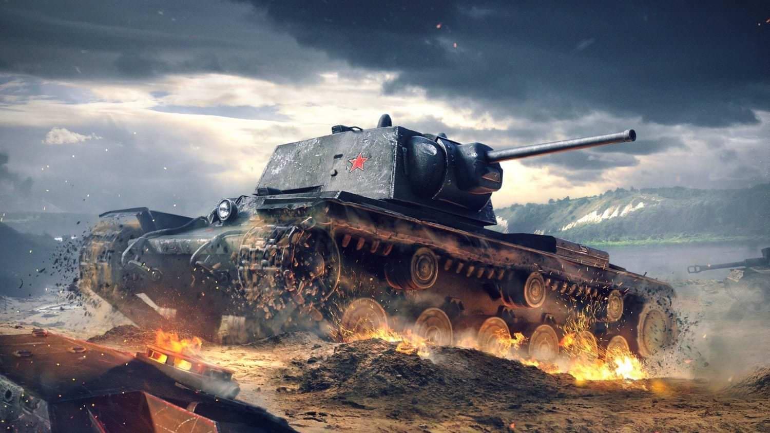 Стоп-кадр из игры World of Tanks