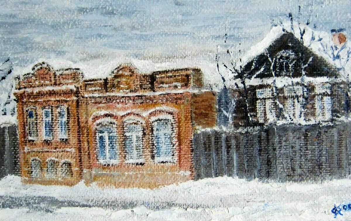 Дом Ястребова и сад. Олег Колосов, 2005