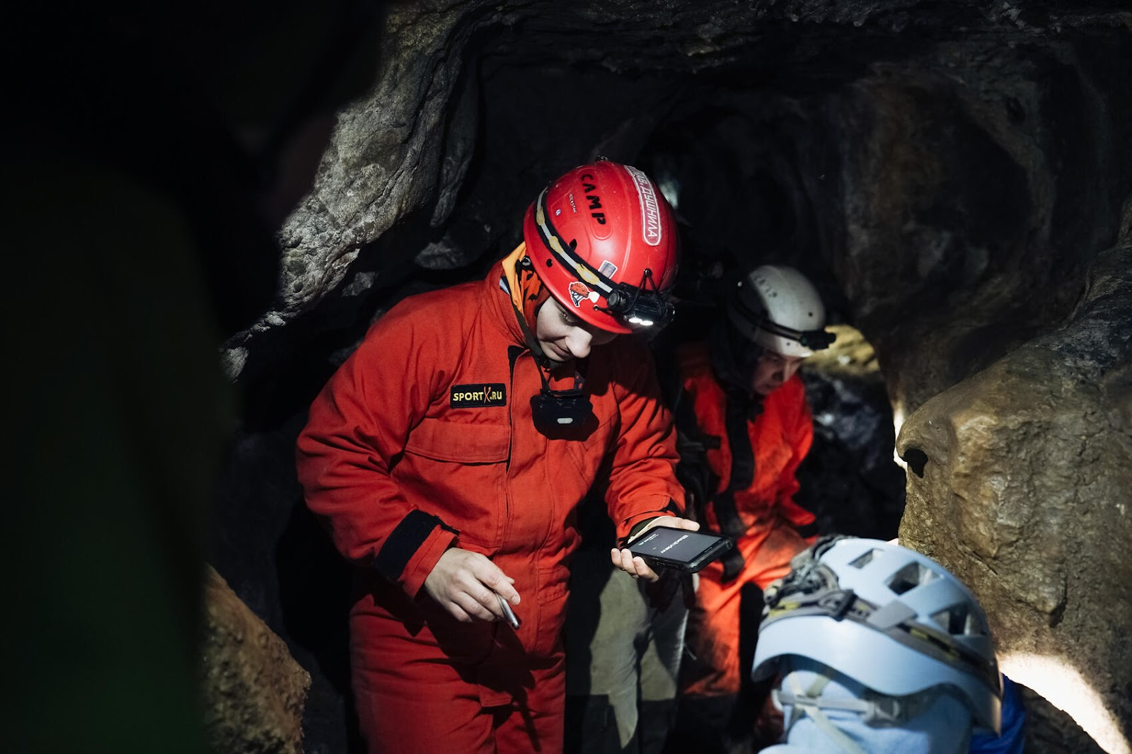 Ольга на экспедиции в пещере. Фото: Елена Елизарова / It’s My City