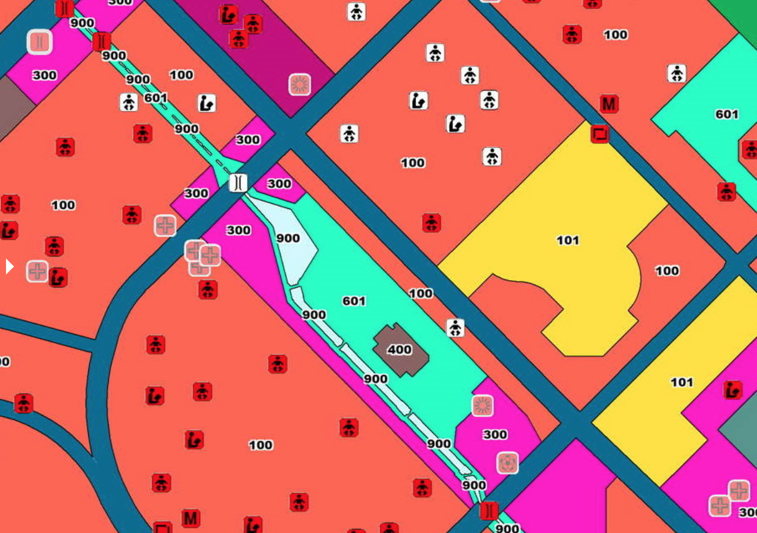 Новый генплан. Зеленых участков уже нет