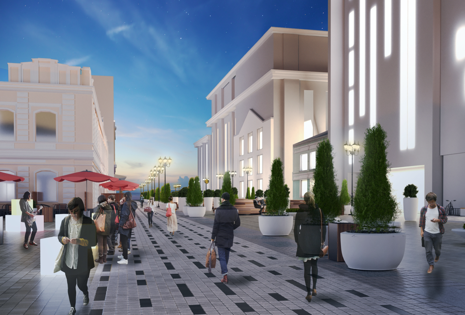 Эскиз проектного бюро «Архитек»