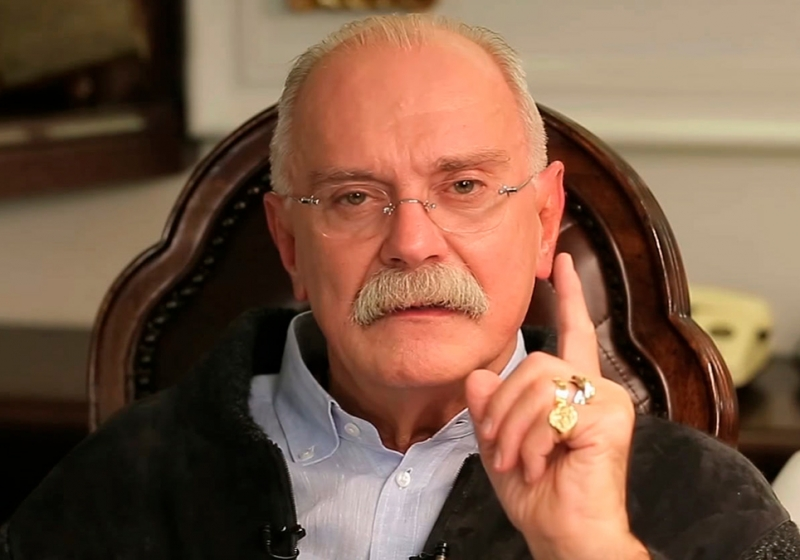 Фото: скриншот передачи Михалкова «Бесогон-ТВ»