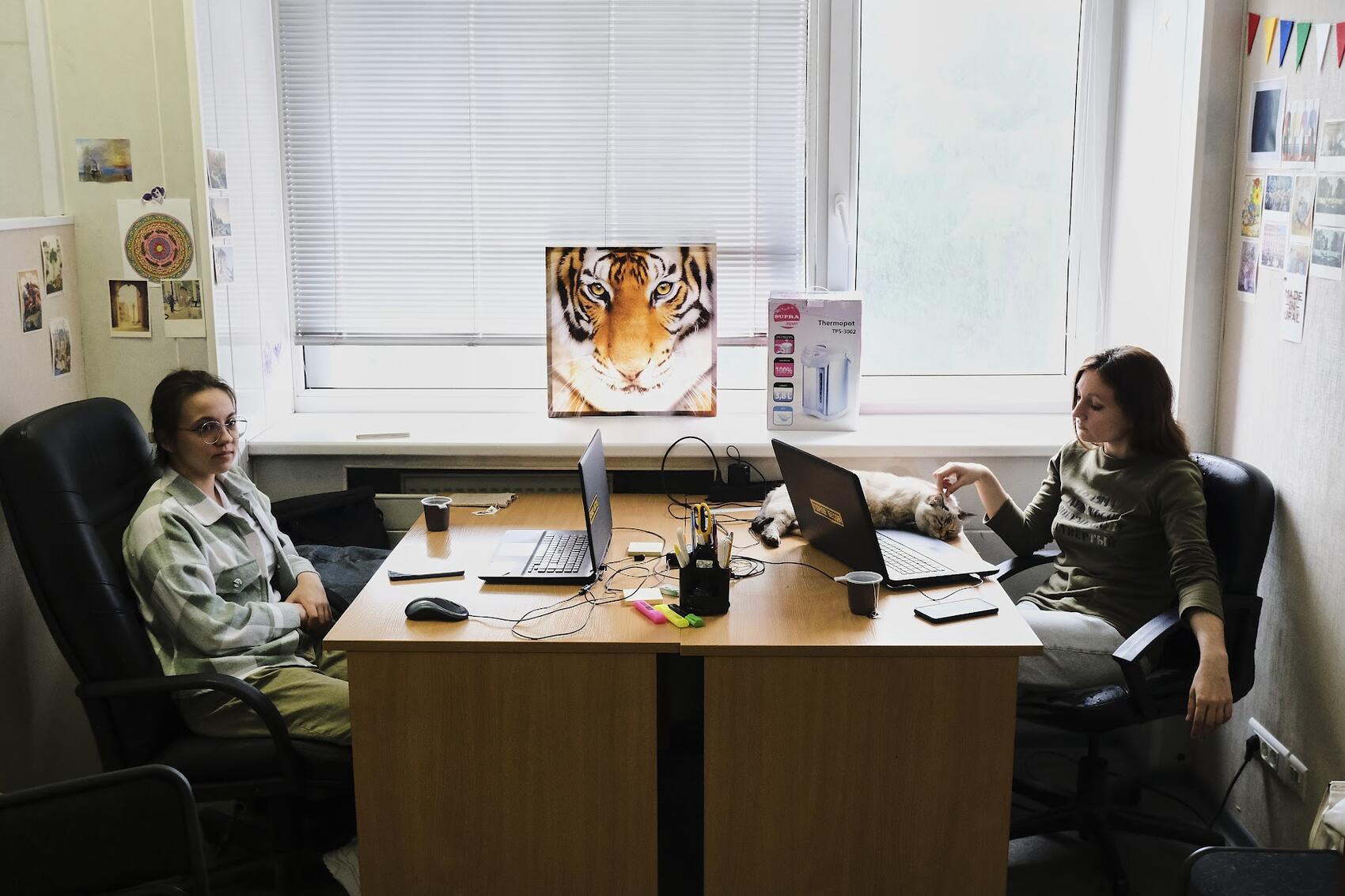 Журналисты «Вечерних Ведомостей» Юлия и Алевтина. Фото: Саша Зубковский / It's My City