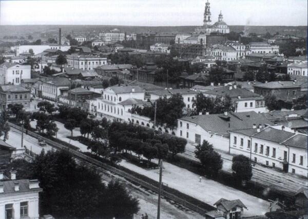 Нуровский сквер, начало XX века. Фото: 1723.ru