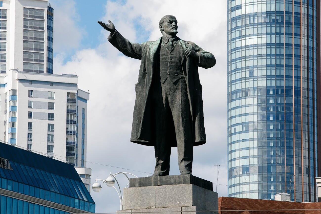 Памятник Ленину в центре Екатеринбурга. Фото: Марина Молдавская / It's My City