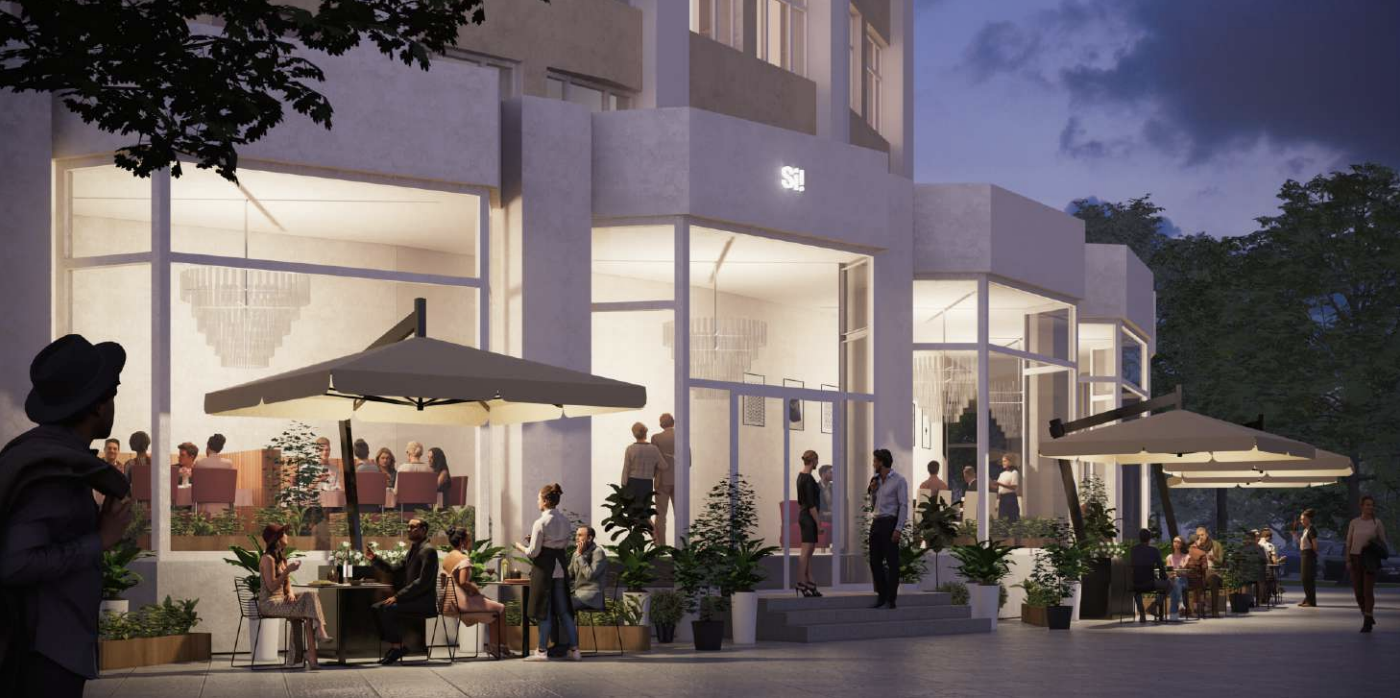 Пример удачного кафе под зонтами. Фото: администрация Екатеринбурга 