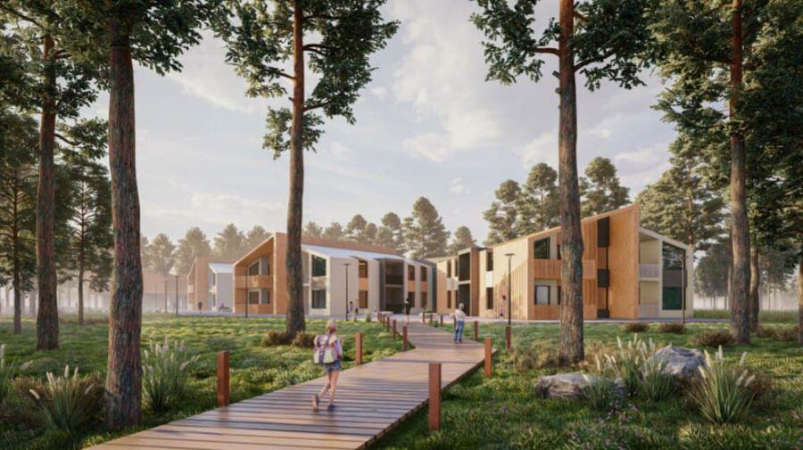 Эскиз проекта предоставлен ДИП Свердловской области.