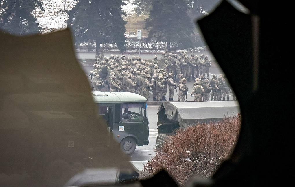 Алма-Ата 6 января. Фото: Валерий Шарифулин / ТАСС