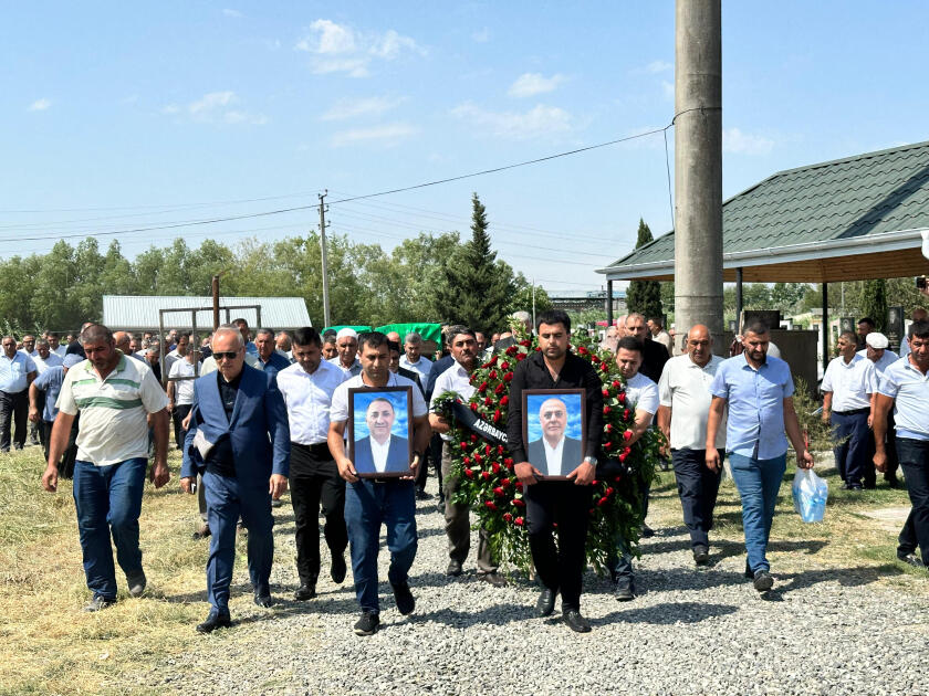 Похороны братьев Сафаровых. Фото: «Азертадж»