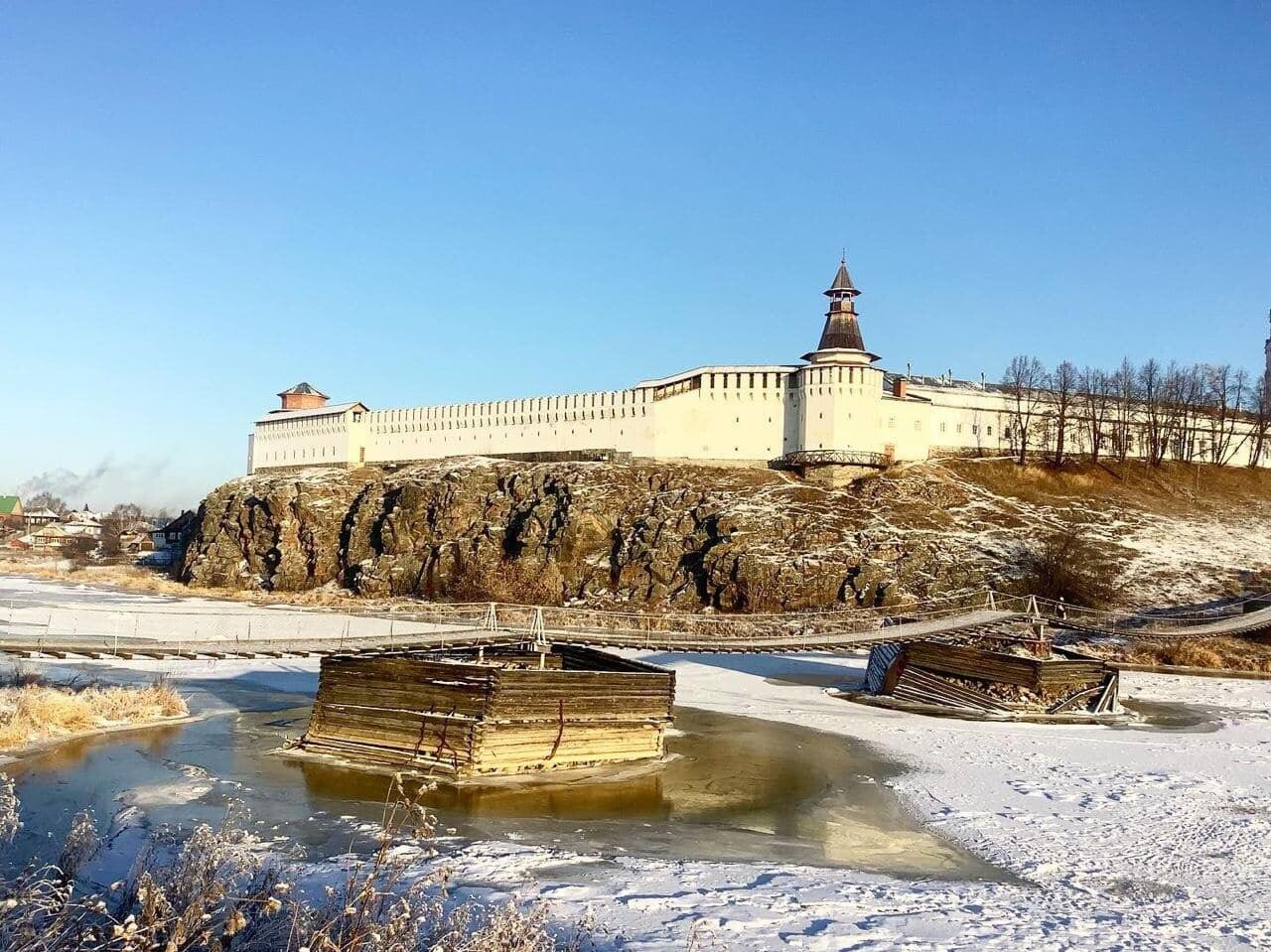 Вид на Верхотурский кремль. Фото: «Архитектурные излишества»