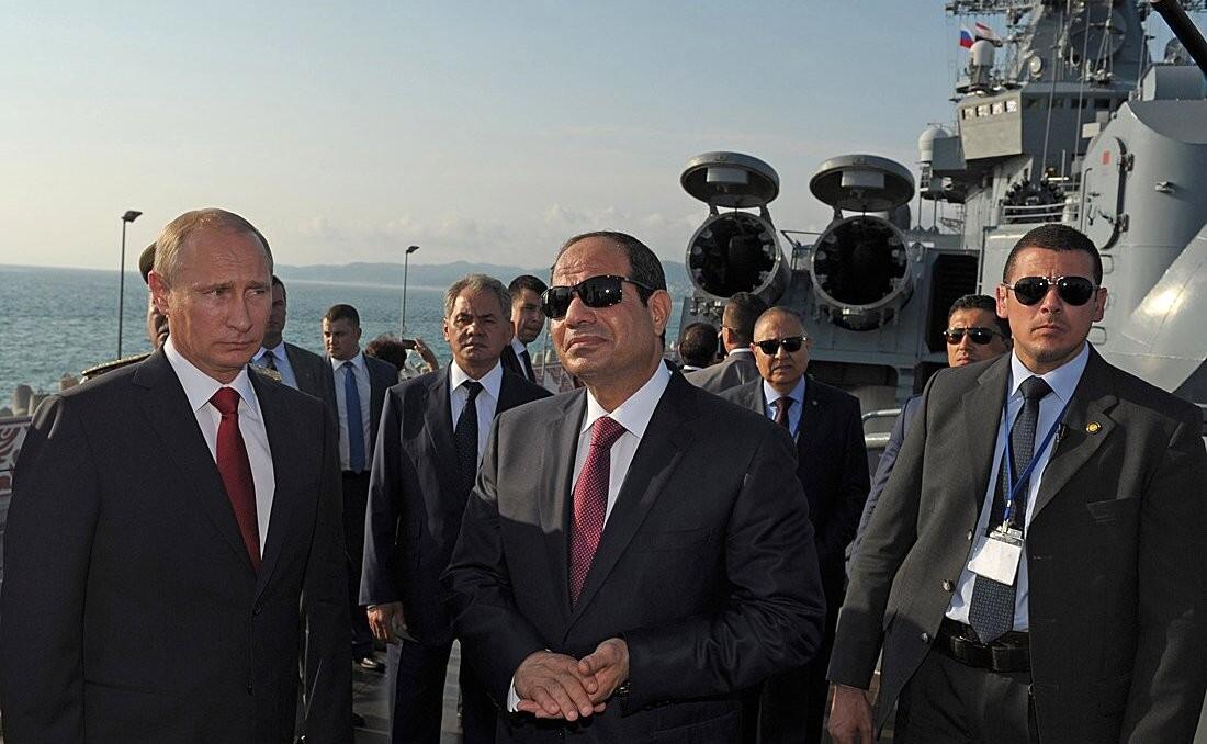 Встреча Путина с президентом Египта Абдельфаттахом Сиси. Фото: kremlin.ru