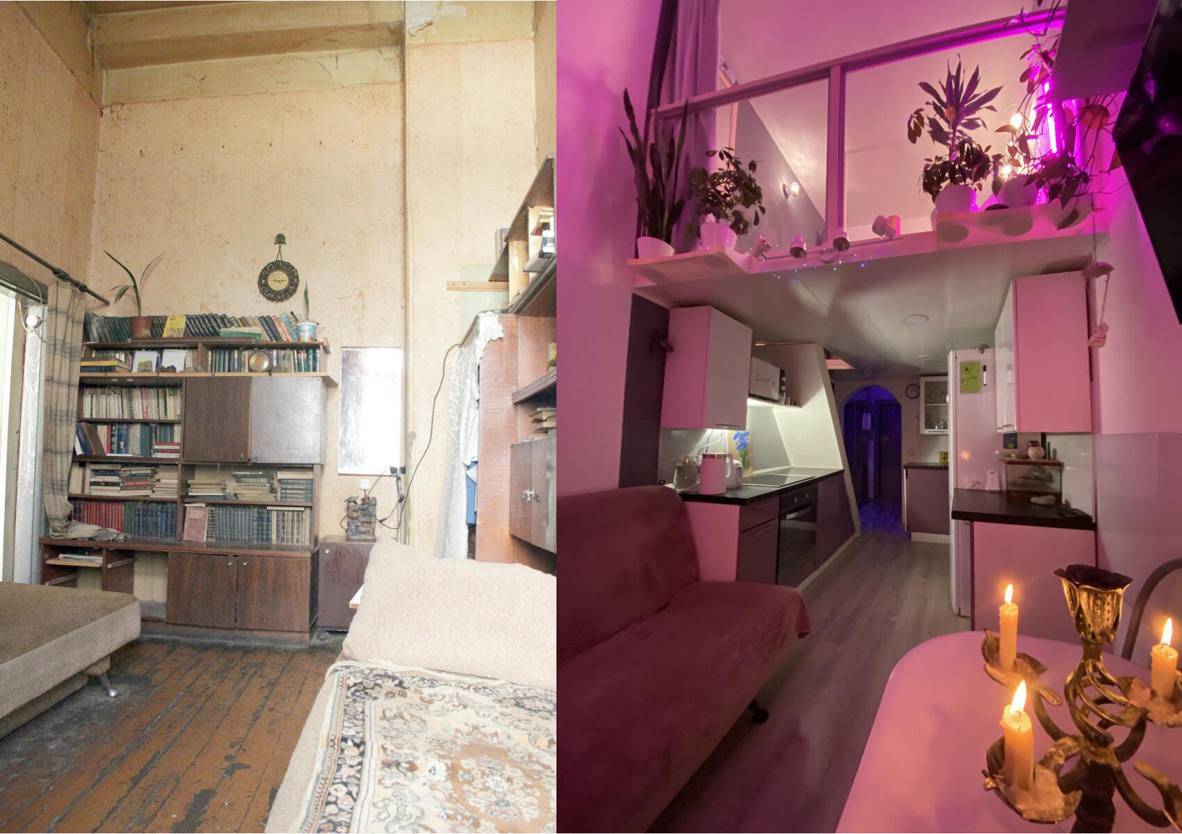 Квартира Анны до и после ремонта