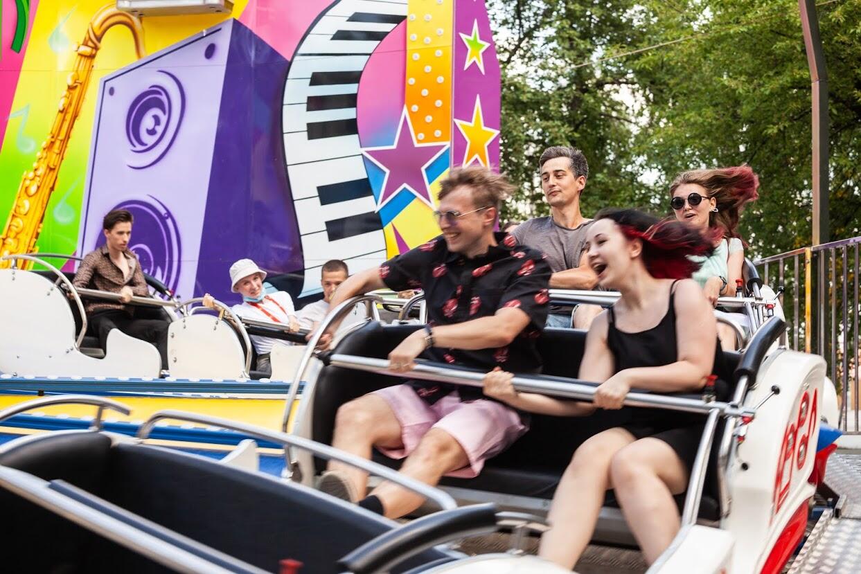 Новый аттракцион «Музыкальный экспресс». 