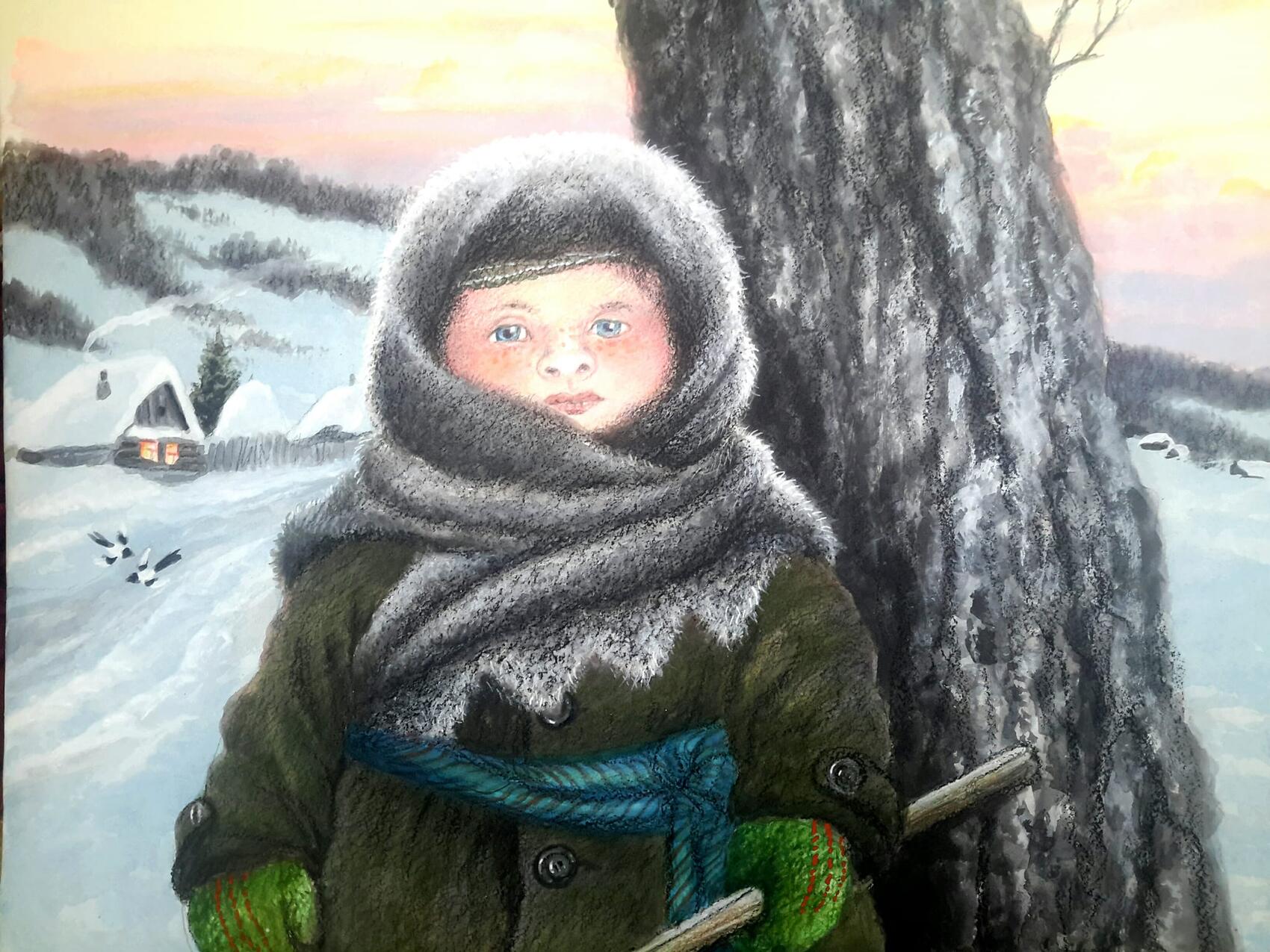 Одна из работ Михаила Сажаева. Фото: страница Михаила Сажаева на Facebook*