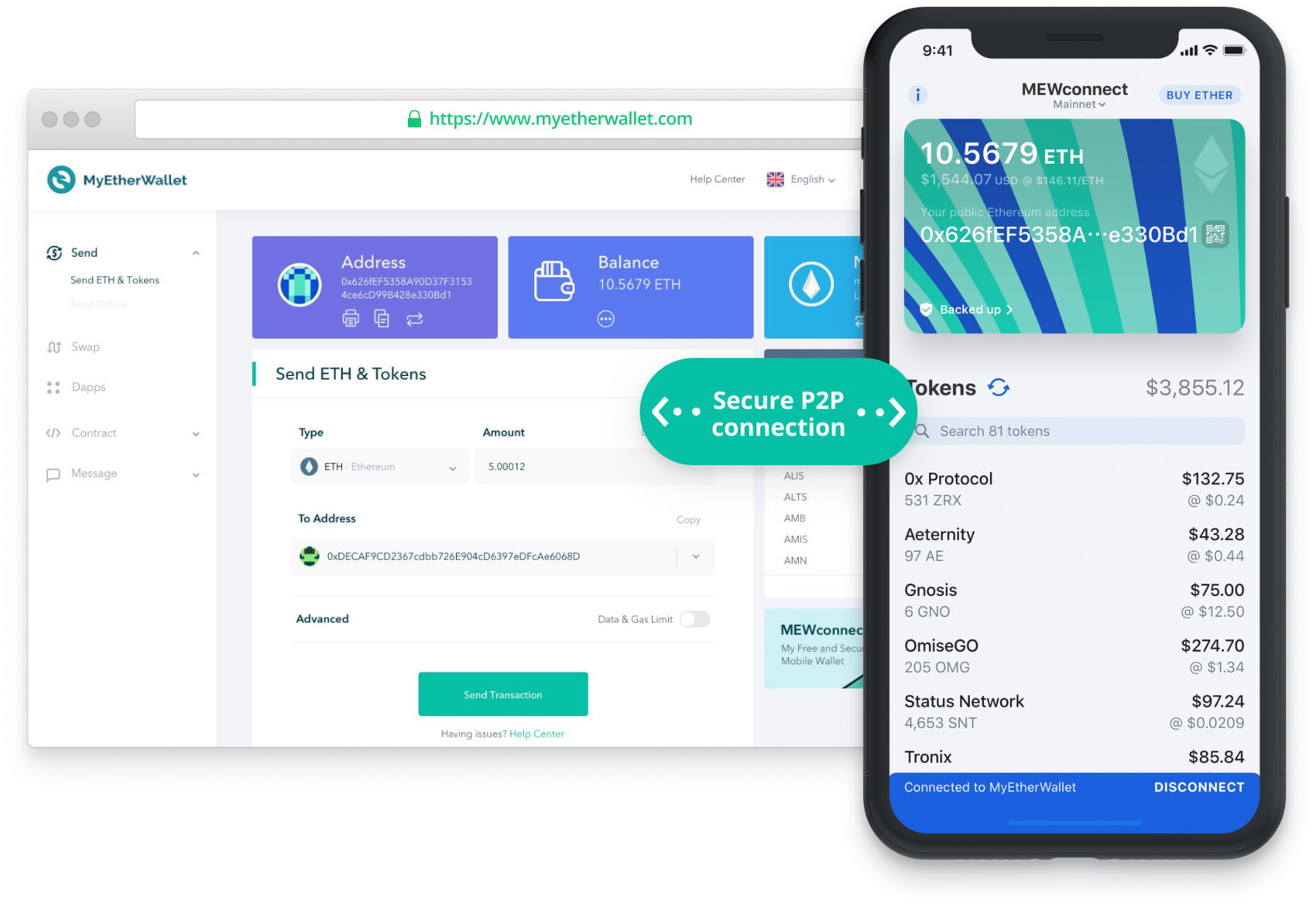 MyEtherWallet ― один из надежных и удобных сервисов для хранения разных криптовалют на некастодиальных кошельках