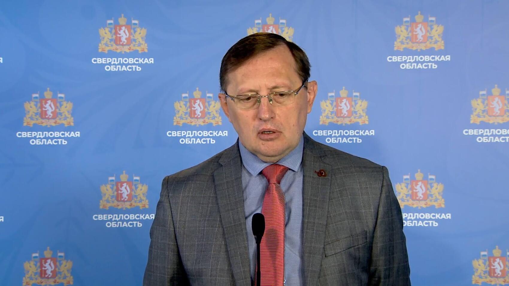 Павел Креков на брифинге