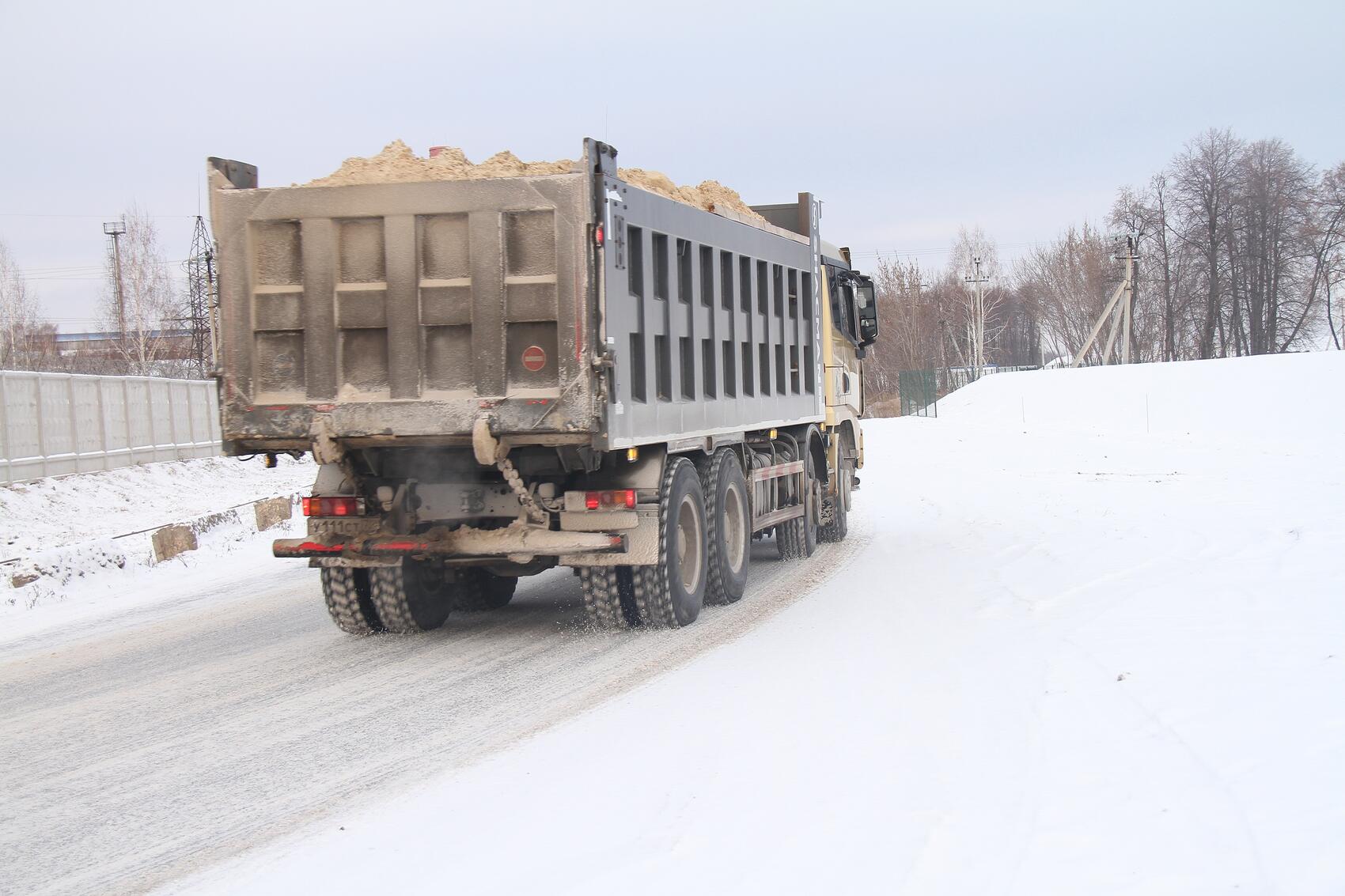По дороге на мусоросортировочный завод. Фото: Мстислав Письменков