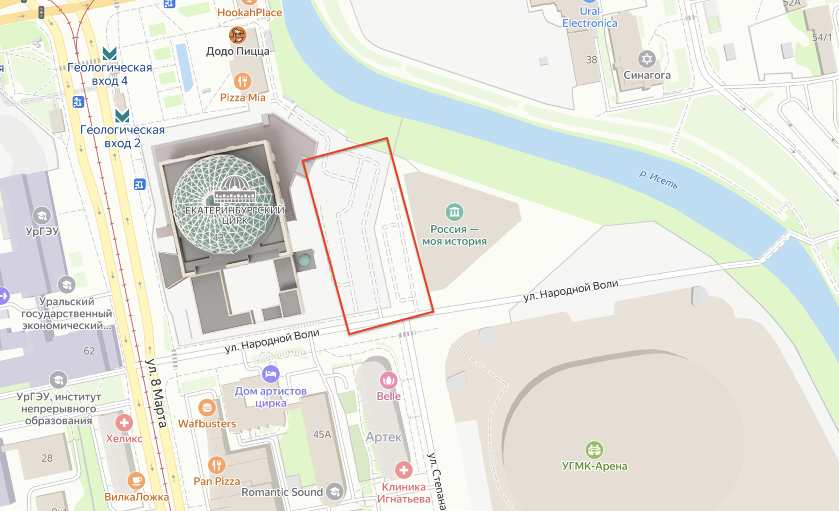 Скриншот: «Яндекс. Карты»