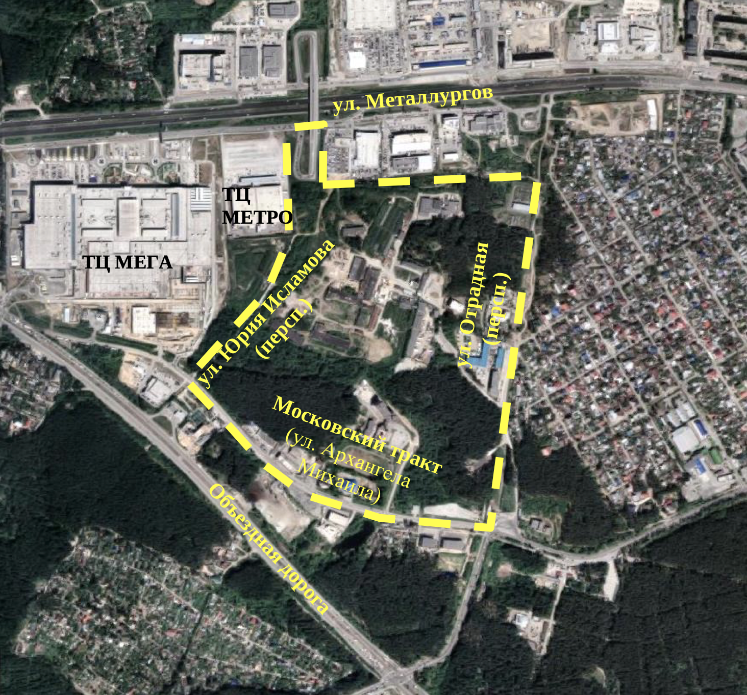 Участок сейчас. Фото: проектная документация