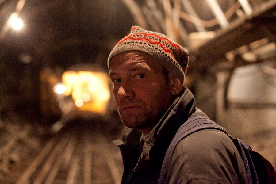 Актер Игорь Сергеев в роли ученого Григория. Фото со съемок фильма