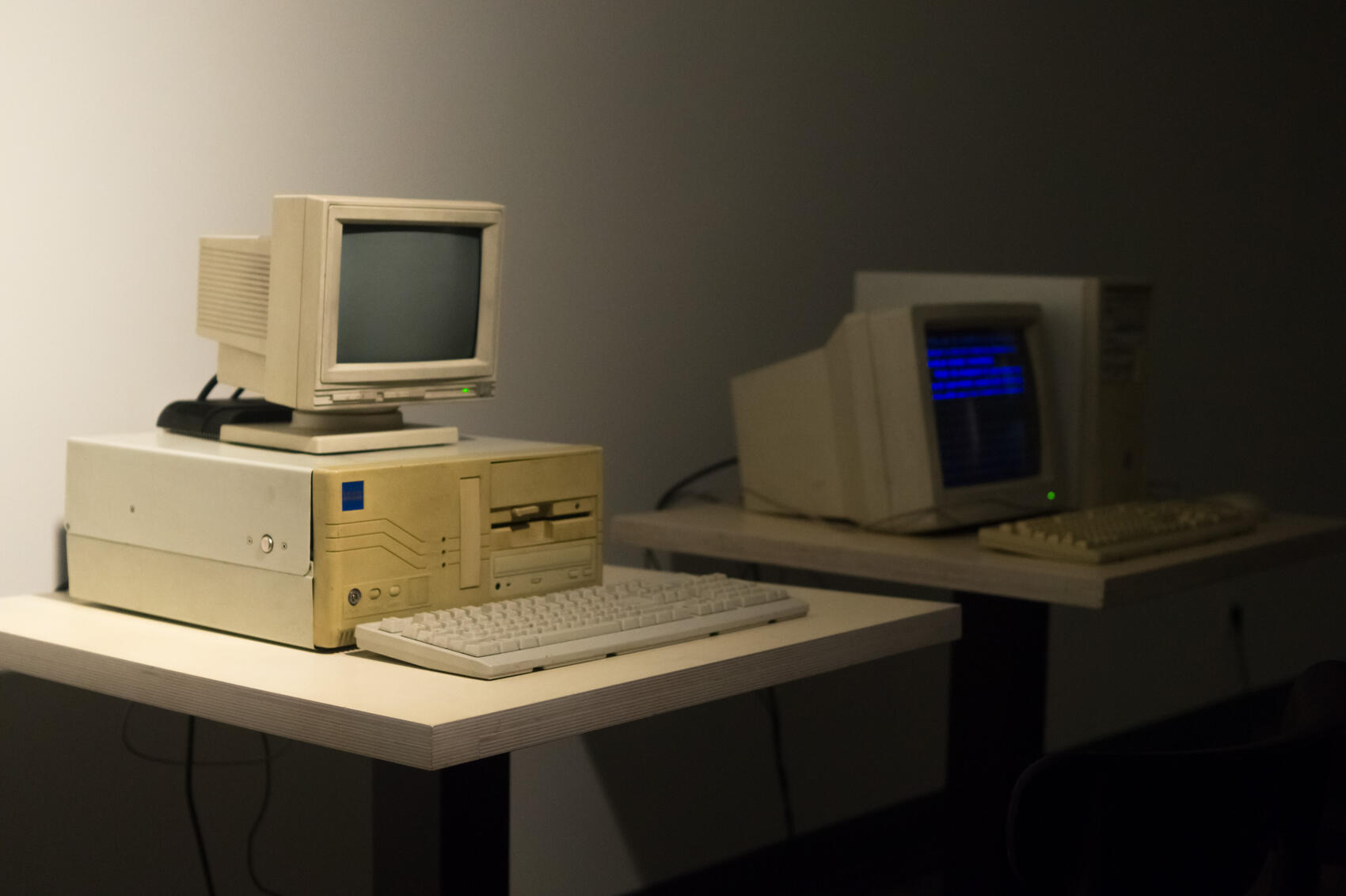 Старые компьютеры привезли из Антимузея компьютеров и игр. Фото: Елена Елизарова / It's My City