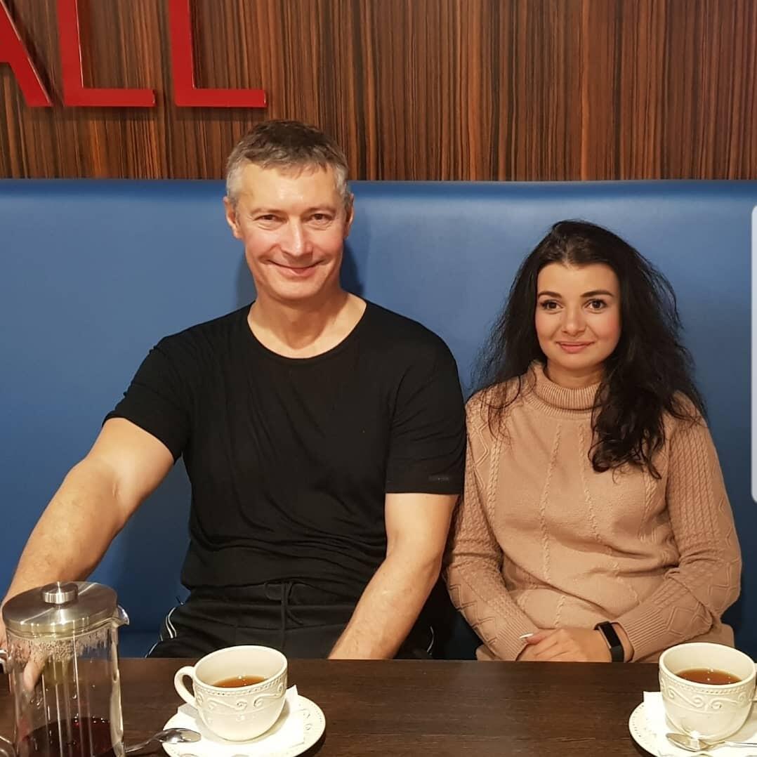 Лейла Гусейнова с Евгением Ройзманом. Фото: соцсети Лейлы Гусейновой
