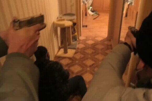 Стоп-кадр из видео белорусского КГБ