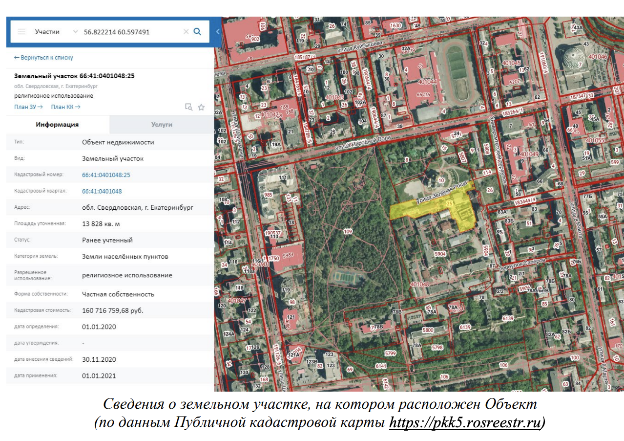 Схема, где расположено здание, которое хотят лишить статуса памятника. Источник фото: Минкульт РФ
