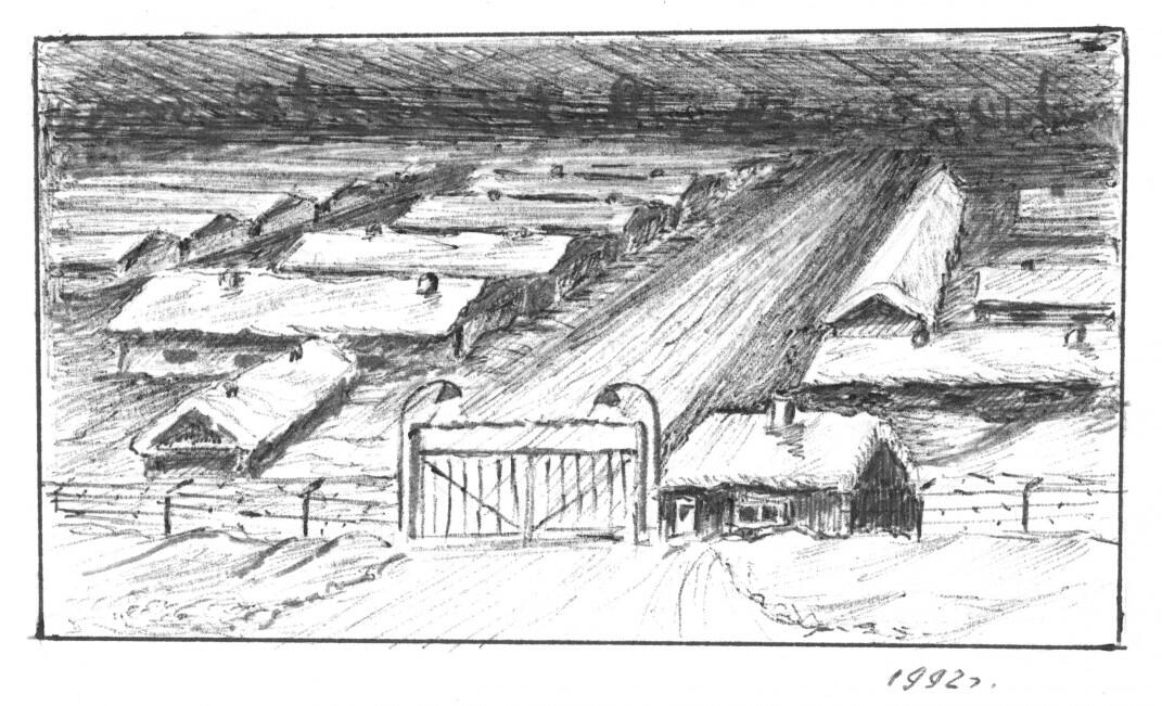 Богословлаг. Рисунок Кесслера И.Н. Энциклопедия немцев России.