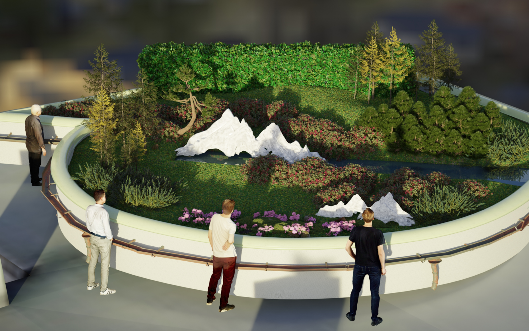 Сад «Возвращая природе»