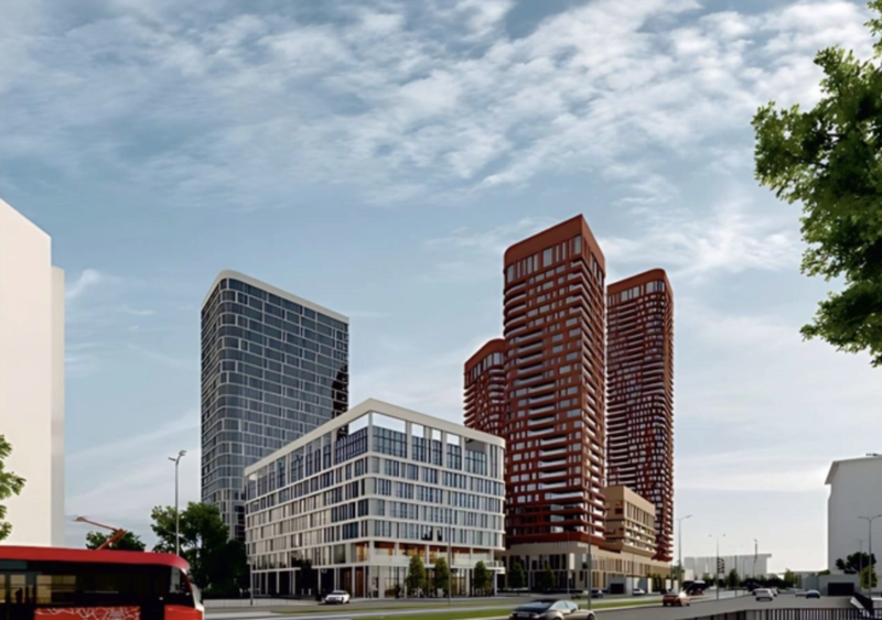 Напротив «Екатеринбург Арены» планируют построить четыре высотки